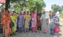 फरीदकोट में आंगनवाड़ी वर्करों का बड़ा प्रदर्शन, सरकार के खिलाफ नारेबाजी