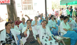 कुरुक्षेत्र विवाद पर भड़का नर्सिंग स्टाफ, करनाल सिविल अस्पताल में दो घंटे की पेन-डाउन हड़ताल