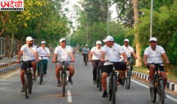 एनआईटी कुरुक्षेत्र में ‘संडेज ऑन साइकिल’ रैली का आयोजन, फिटनेस और पर्यावरण संरक्षण का दिया संदेश