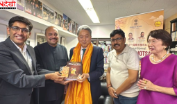 जापान में गूंजा श्रीमद्भगवद्गीता का संदेश, अंतरराष्ट्रीय गीता महोत्सव में भारतीय प्रतिनिधिमंडल ने भेंट की गीता की प्रति