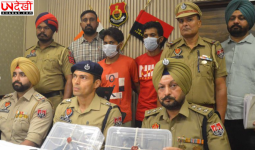 लुधियाना पुलिस ने विदेशी गैंगस्टरों के दो गुर्गे दबोचे, कारोबारियों से रंगदारी वसूलने की थी साजिश