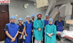 अमृतसर के सरकारी अस्पताल में बड़ी सफलता, 4.5 किलो के छह माह के शिशु के जन्मजात हृदय दोष का बिना ऑपरेशन सफल इलाज