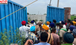 जालंधर के अट्टी गांव में हॉट मिक्स प्लांट के खिलाफ किसानों का प्रदर्शन, मंजूरियों के बिना संचालन का आरोप