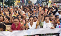 पेपर लीक और बेरोजगारी के खिलाफ अंबाला में निकला कैंडल मार्च, युवाओं के समर्थन में उमड़े लोग