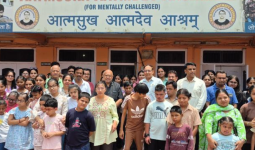 आतमसुख आत्मदेव आश्रम की सामुदायिक इंटर्नशिप से छात्रों को मिली नई सीख, दिव्यांग बच्चों के जीवन को करीब से समझने का अवसर