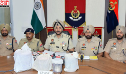 अमृतसर में सीमा पार ड्रग तस्करी नेटवर्क का भंडाफोड़, 8.378 किलो हेरोइन और ₹2 लाख बरामद