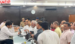 NH-44 चौड़ीकरण की धीमी रफ्तार पर व्यापारियों का विरोध, समाधान शिविर में सौंपा ज्ञापन