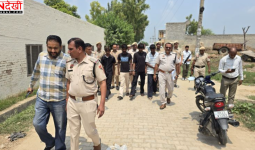 फतेहाबाद हत्याकांड में पुलिस का बड़ा एक्शन, 5 आरोपियों को गांव की गलियों में घुमाया; टाइल मजदूर महेंद्र की हत्या का मामला