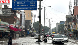 रोहतक में पहली मानसूनी बारिश ने खोली जलनिकासी व्यवस्था की पोल, 118 मिमी बारिश से शहर जलमग्न; 8 वर्षीय बच्चे की मौत