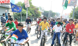 हर घर तिरंगा अभियान के तहत रोहतक, सांपला और महम में निकली तिरंगा साइकिल रैली, युवाओं और खिलाड़ियों ने दिखाया जोश
