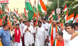 बादली में ओम प्रकाश धनखड़ ने निकाली तिरंगा यात्रा, बोले- इस बार खास होगा स्वतंत्रता दिवस समारोह