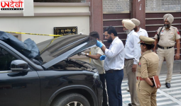 अमृतसर में पूर्व अकाल तख्त जत्थेदार ज्ञानी रघबीर सिंह की सुरक्षा गाड़ी पर गोली चलने से दहशत, .32 बोर का खोल बरामद