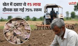 खेत में दबाए थे ₹5 लाख, जुताई के दौरान मिला रुपयों से भरा बैग; 75% नोट दीमक ने कर दिए खराब
