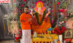 मंडी अहमदगढ़ के 20 वर्षीय शहबाज ने घर लाए भगवान गणेश की मूर्ति, 10 दिन तक करेंगे पूजा