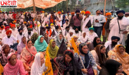 जंडियाला गुरु में अकाली दल वारिस पंजाब दे का प्रदर्शन, मोहंजित और गुलजार सिंह के लिए इंसाफ की मांग