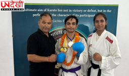 होशियारपुर के कराटे खिलाड़ी करणप्रीत सिंह चहल ने लगातार तीसरे साल जीता पदक, अंडर-19 में हासिल किया कांस्य