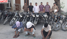 कैथल पुलिस की बड़ी कार्रवाई, बाइक चोर गिरोह के 3 आरोपी गिरफ्तार; 12 चोरी की मोटरसाइकिल बरामद