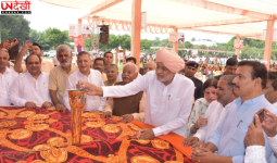 यमुनानगर में सेवा ज्योति यात्रा का आयोजन, कृषि मंत्री श्याम सिंह राणा ने 2047 तक विकसित भारत बनाने का किया आह्वान