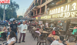 अमृतसर में पार्किंग पर कब्जे से लोग परेशान, दुकानों के बाहर टेबल-कुर्सियां लगाकर चल रहे फूड आउटलेट