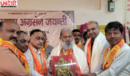 अनिल विज बोले- महाराजा अग्रसेन के सिद्धांत अपनाएं सभी सरकारें, अग्रवाल सभा को 5 लाख रुपये देने की घोषणा