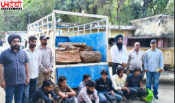 खैर के पेड़ों की अवैध कटाई के मामले में 7 लोग गिरफ्तार, वन विभाग ने लकड़ी की बरामद