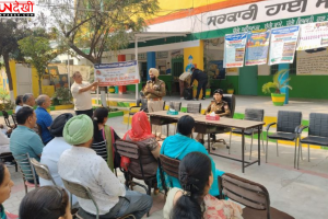 फगवाड़ा में एसपी माधवी शर्मा की ‘संपर्क’ बैठक, कानून-व्यवस्था पर ग्रामीणों से मांगा सहयोग