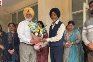 महाराजा भूपिंदर सिंह पंजाब स्पोर्ट्स यूनिवर्सिटी के नए कुलपति डॉ. पुष्पिंदर सिंह गिल का सरकारी कला एवं खेल कॉलेज का दौरा