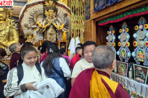 मैकलोडगंज में निर्वासित तिब्बतियों ने मनाया छोत्रुल दुचेन, दलाई लामा ने नहीं दिया प्रवचन