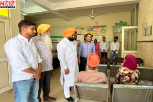 PHSC चेयरमैन गुरशरण सिंह छीना का अटारी PHC पर औचक निरीक्षण, स्वास्थ्य सेवाओं का लिया जायजा