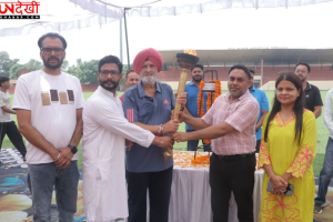 खेलों के महाकुंभ की शुरुआत: अमृतसर पहुंची ‘खेडां वतन पंजाब दियां-2026’ की मशाल, ओलंपियन ब्रिगेडियर हरचरण सिंह ने किया स्वागत