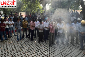 परविंदर सिंह झोटा हत्याकांड के विरोध में GNDU में छात्रों का प्रदर्शन, 15 अक्टूबर को यूनिवर्सिटी बंद