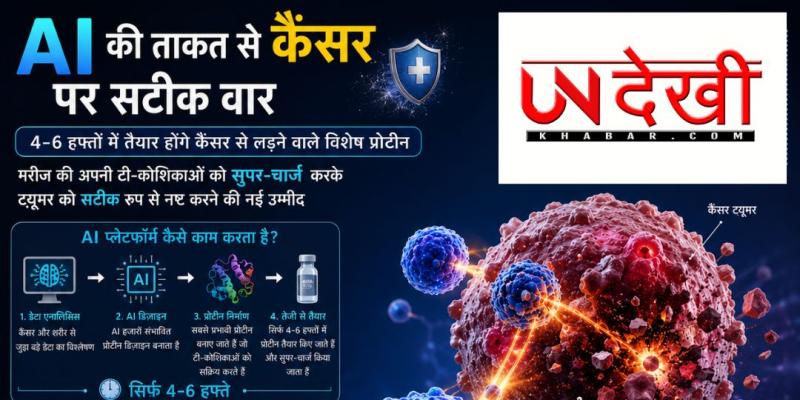 कैंसर के खिलाफ AI की ‘सुपर-मिसाइल’: अब सालों का इंतजार खत्म, महज कुछ हफ्तों में तैयार होंगी ट्यूमर-किलर सेल्स