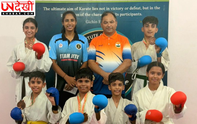 होशियारपुर के JITK कराटेकाओं का जलवा, Independence Cup में रियान बरहपग्गा ने जीता गोल्ड